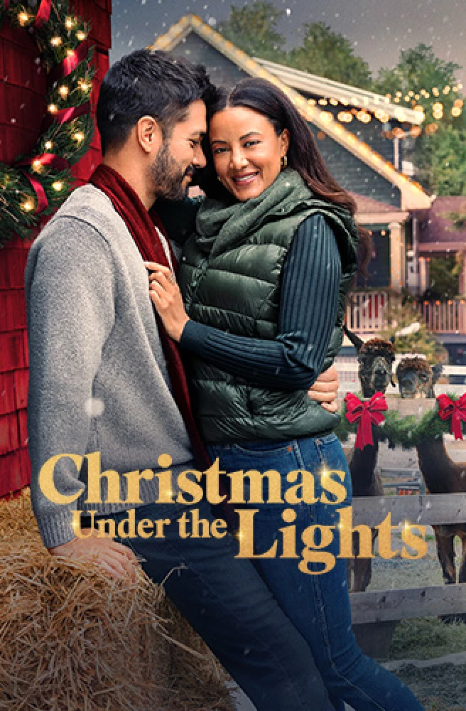 Movie poster for "Christmas Under the Lights"